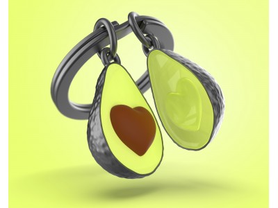 Portachiavi Avocado 